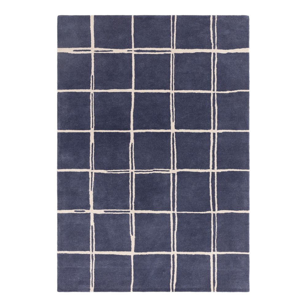 Kék kézi szövésű gyapjú szőnyeg 160x230 cm – Asiatic Carpets