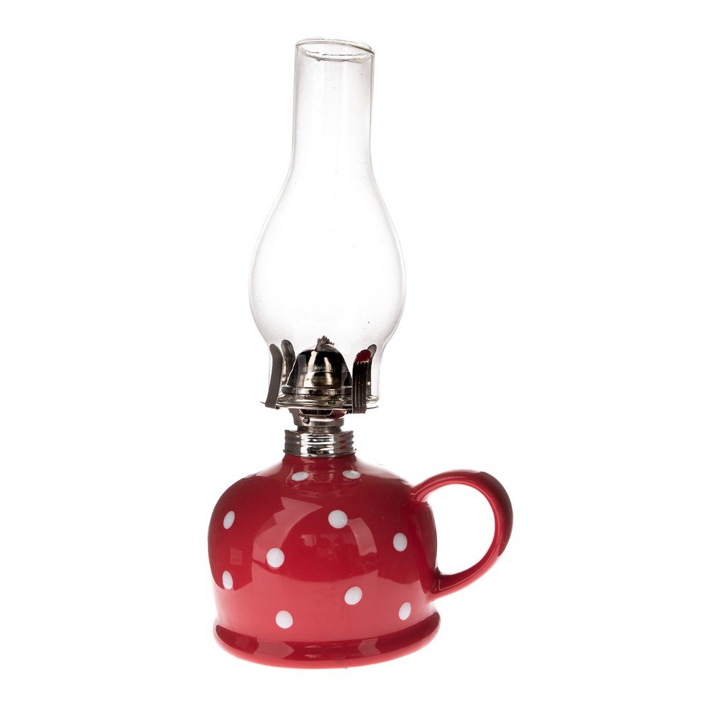 Kerámia petróleumlámpa (magasság 28 cm) – Dakls
