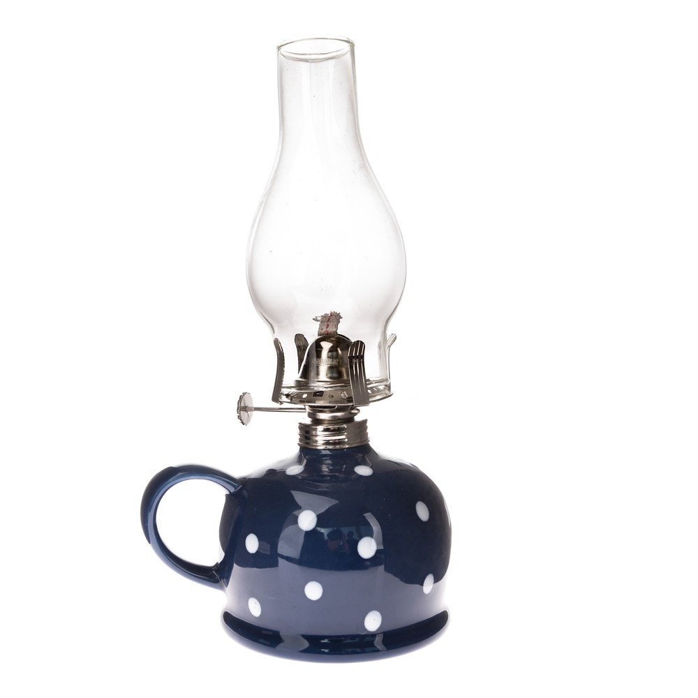 Kerámia petróleumlámpa (magasság 28 cm) – Dakls