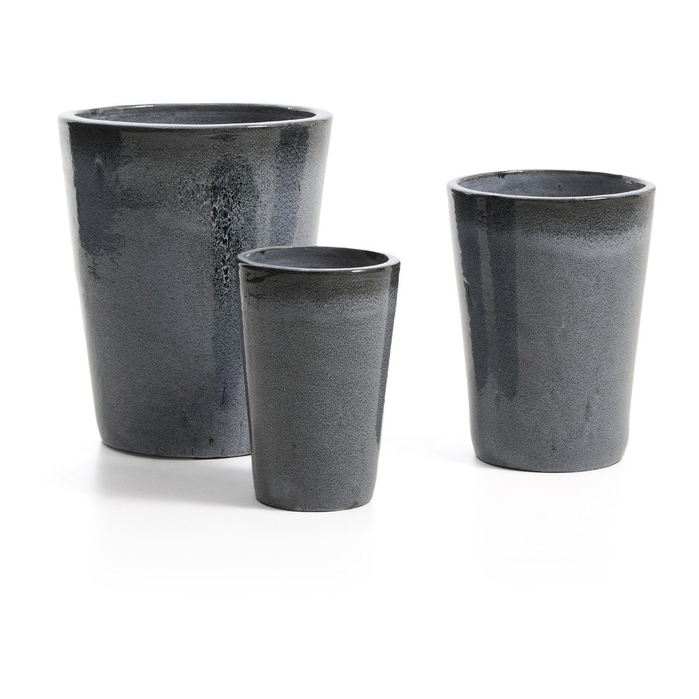Kerámia virágcserép készlet 3 db-os ø 47 cm Rotja – Kave Home