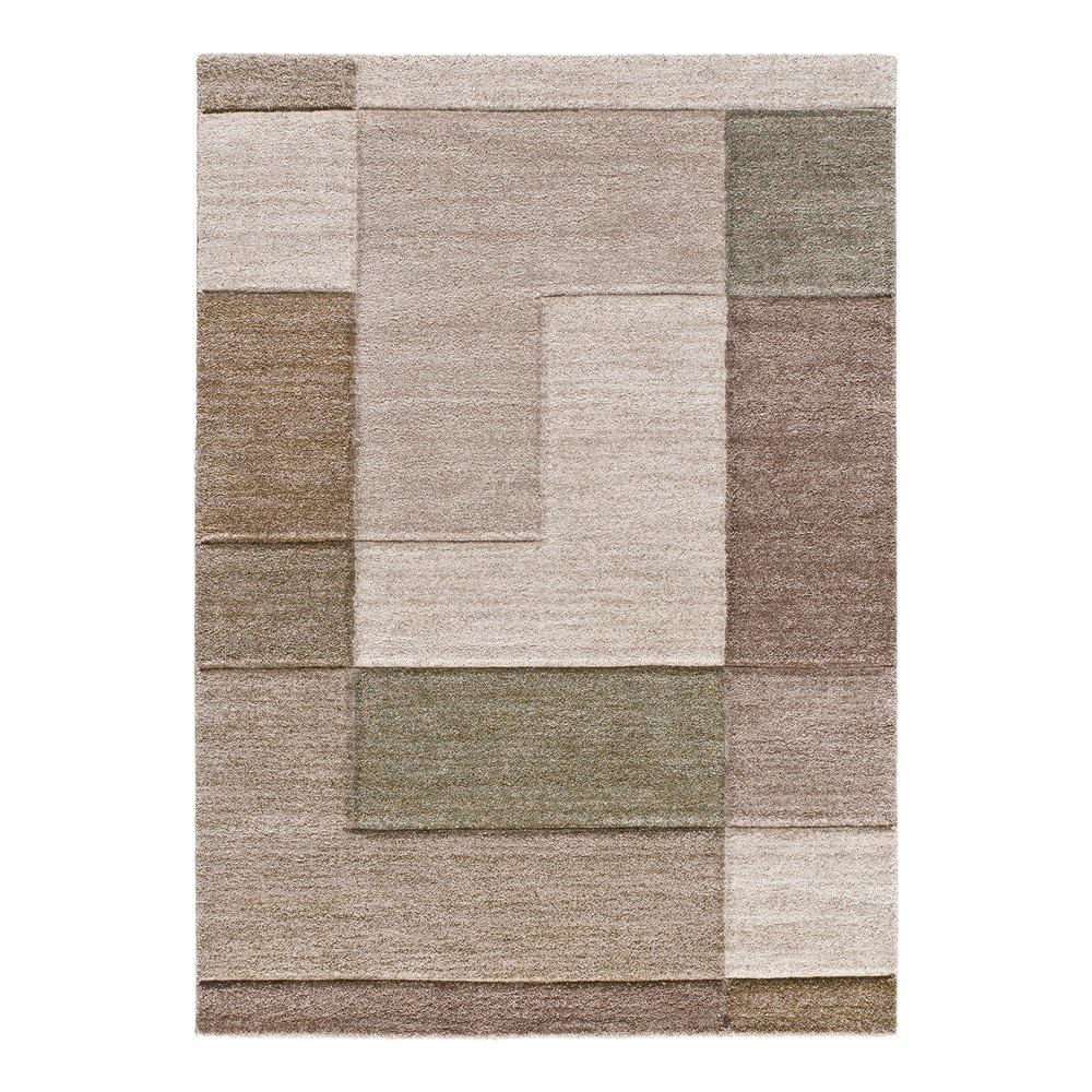 Khaki-bézs szőnyeg 133x190 cm – Universal