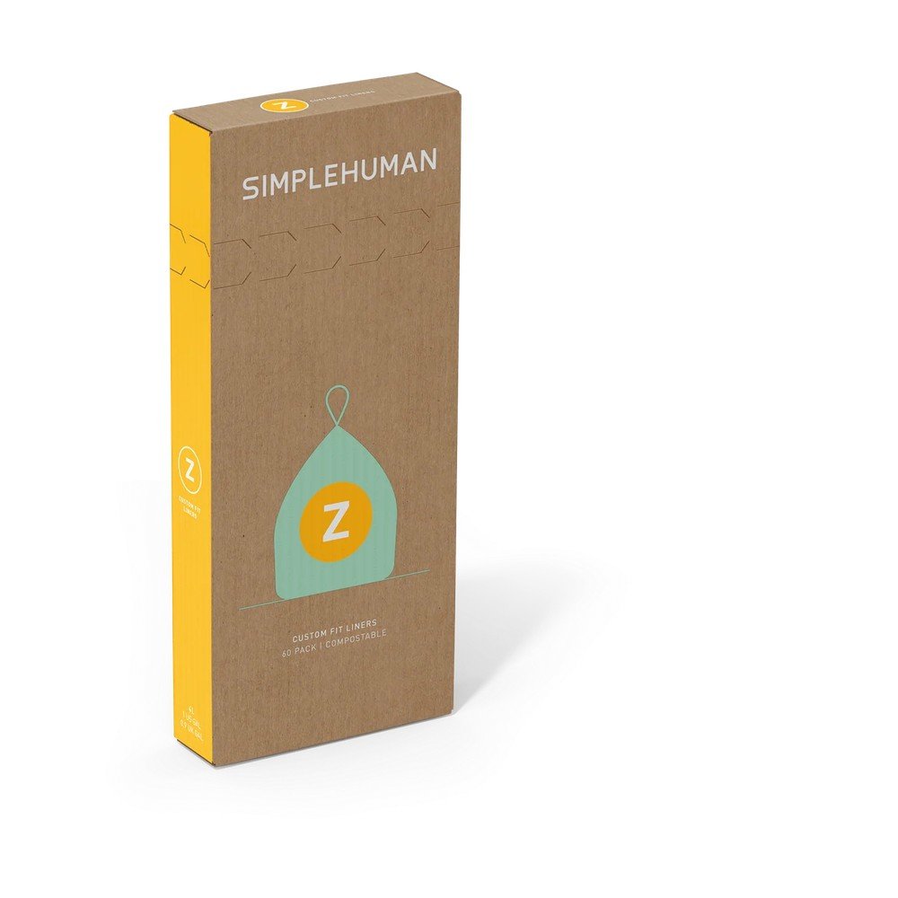 Komposztálható szemeteszsák készlet 60 db-os 4 l Z – simplehuman