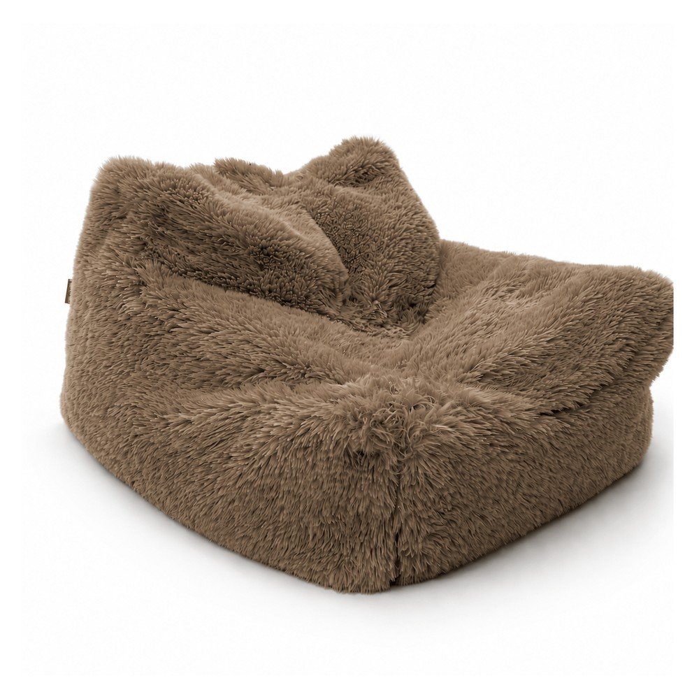 Konyakbarna gyerek babzsákfotel Mammoth – Meowbaby