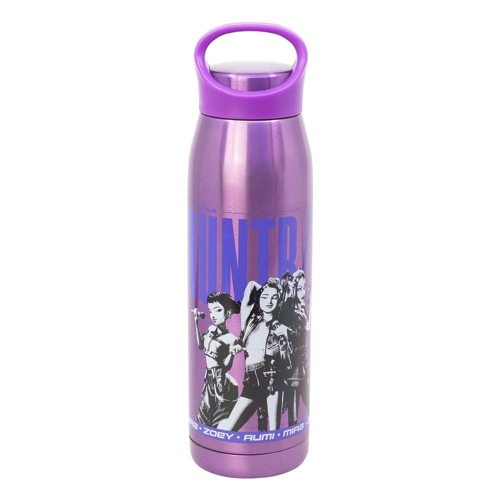 Lila rozsdamentes acél gyerek termosz 665 ml K-Pop Demon Hunters – STOR