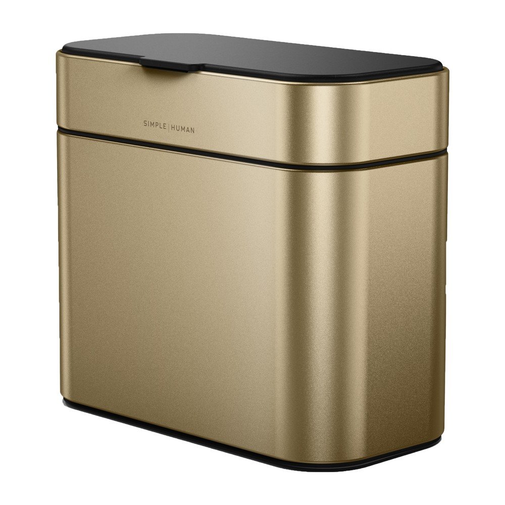 Matt aranyszínű komposztálható hulladék gyűjtő 4 l – simplehuman