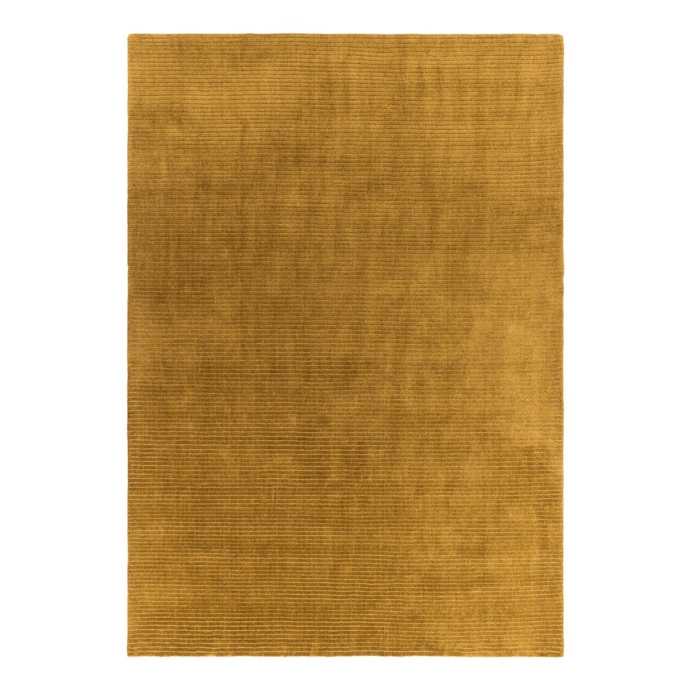 Mustársárga kézi szövésű szőnyeg 120x170 cm – Asiatic Carpets