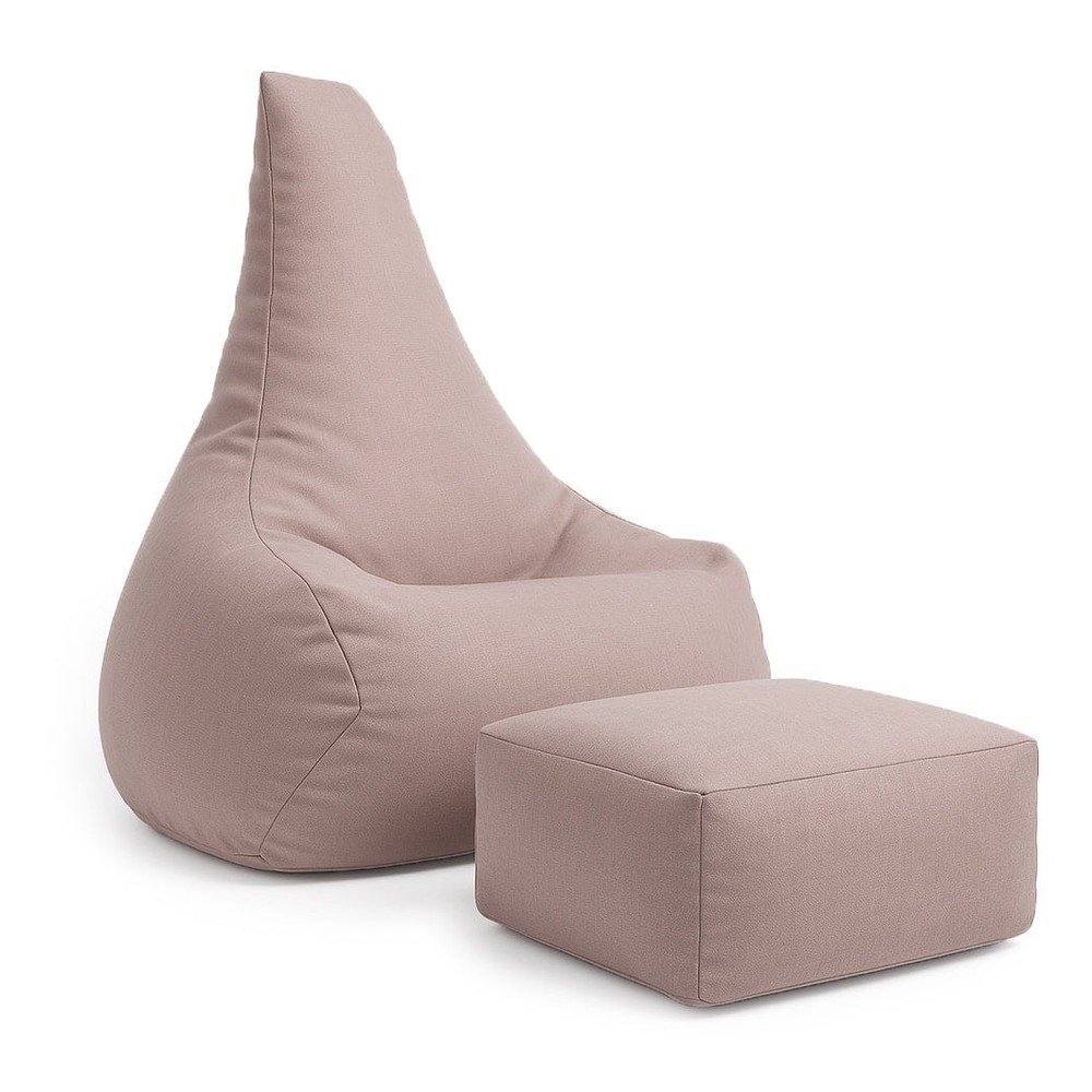 Rózsaszín gyerek babzsákfotel Outzy – Meowbaby