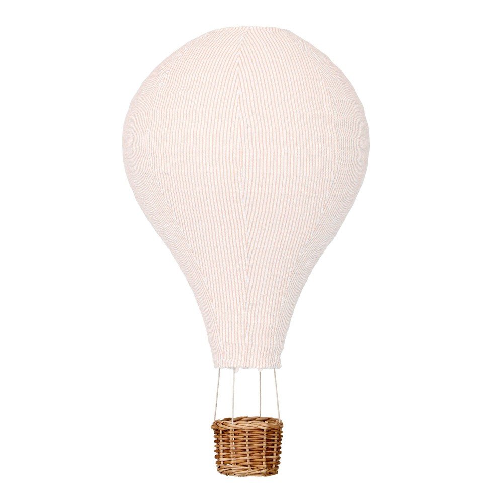 Rózsaszín gyerek lámpabúra textil búrával Classic Stripes Rose – Cam Cam Copenhagen