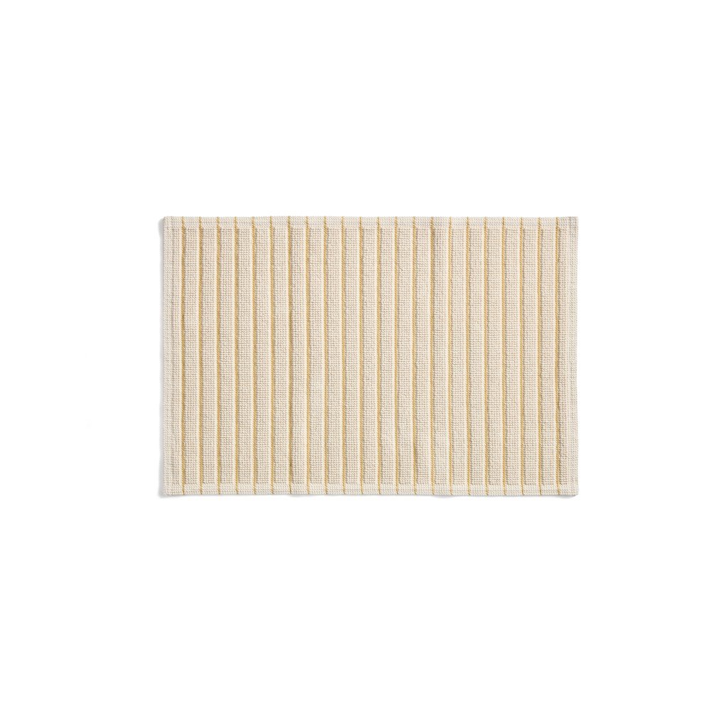 Sárga-bézs textil fürdőszobai kilépő 50x80 cm Merade – Kave Home