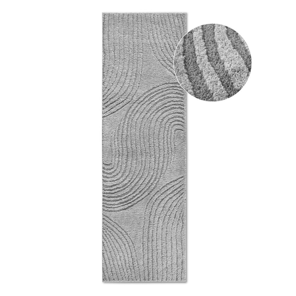 Szürke futószőnyeg 80x240 cm Pigment Light Grey – Elle Decoration