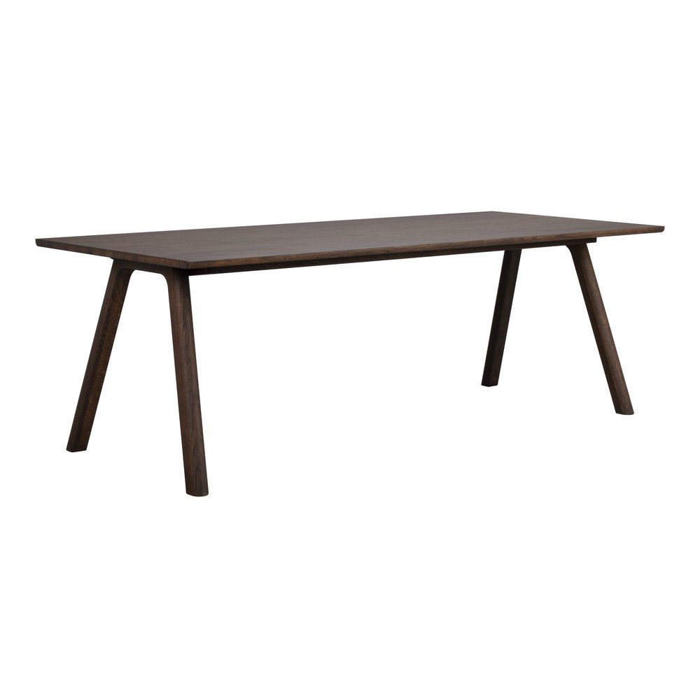 Tölgyfa bővíthető étkezőasztal 95x220 cm Clapperton – Rowico