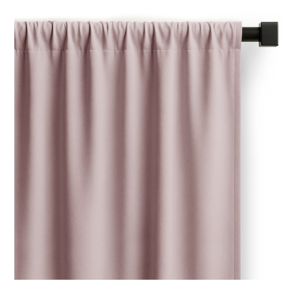 Törtrózsaszín dimout (részleges sötétítő) függöny 140x250 cm Carli – Restilo
