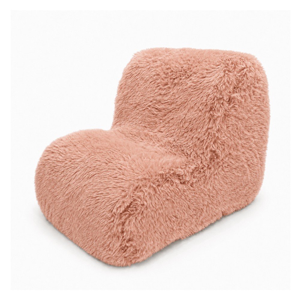 Világos rózsaszín gyerek fotel Mammoth – Meowbaby