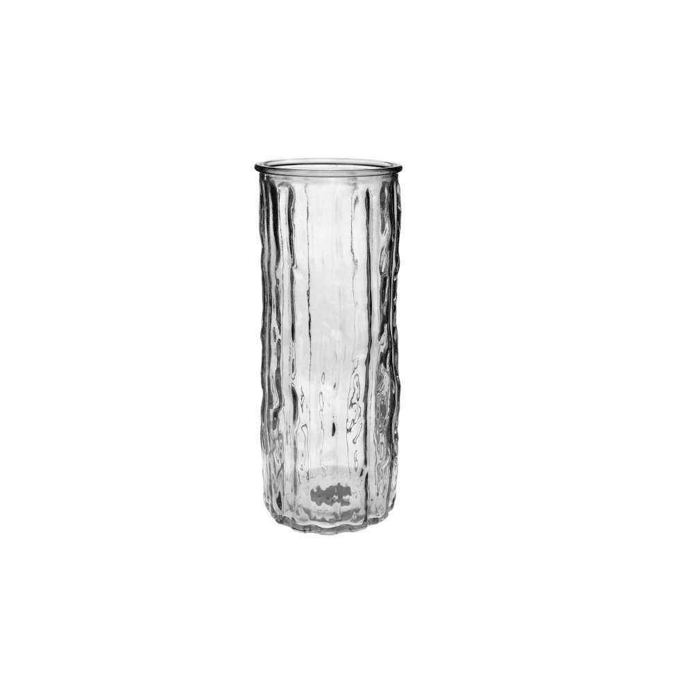 Világoskék üveg váza (magasság 25 cm) – Dakls