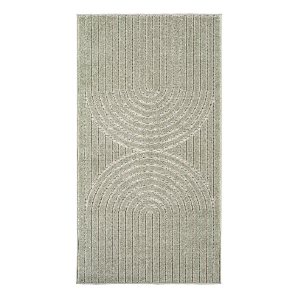 Zöld kültéri-beltéri szőnyeg 80x150 cm Nova 1201 – Ayyildiz Carpets