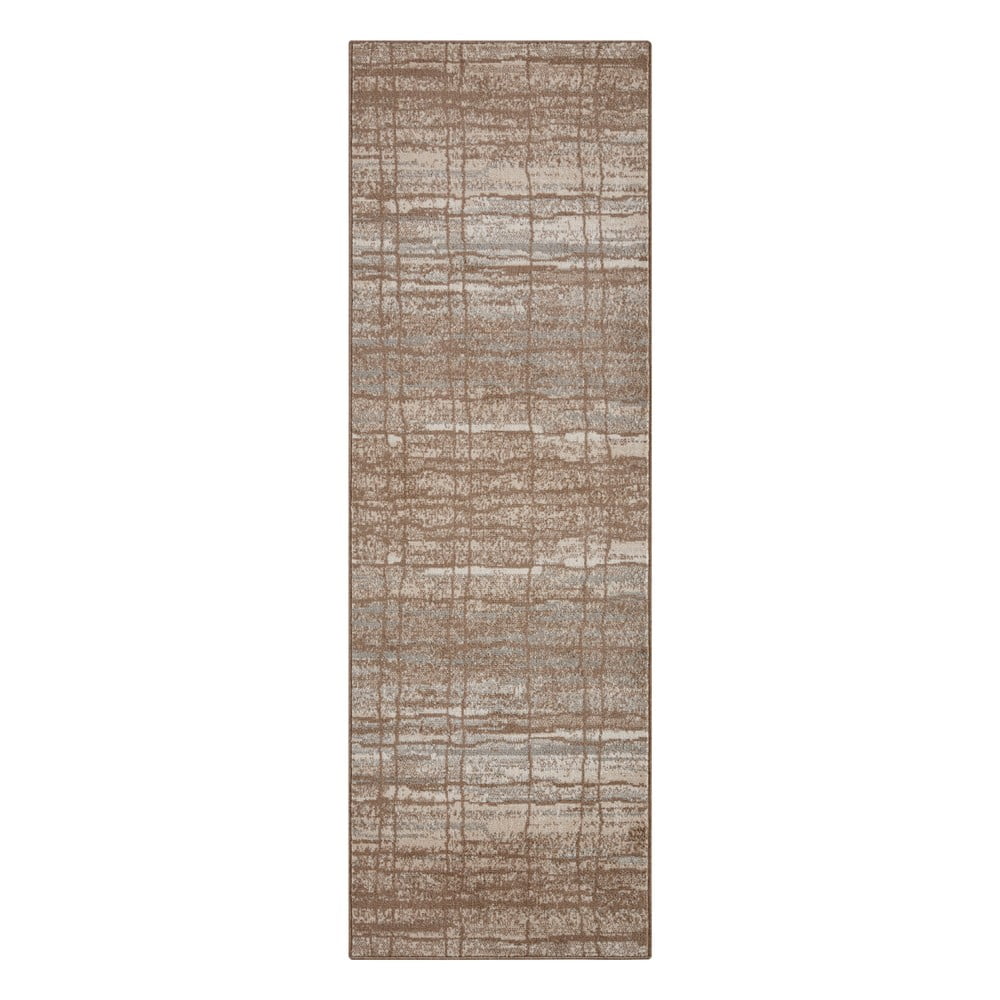 Barna-bézs futószőnyeg 80x200 cm Terrain – Hanse Home