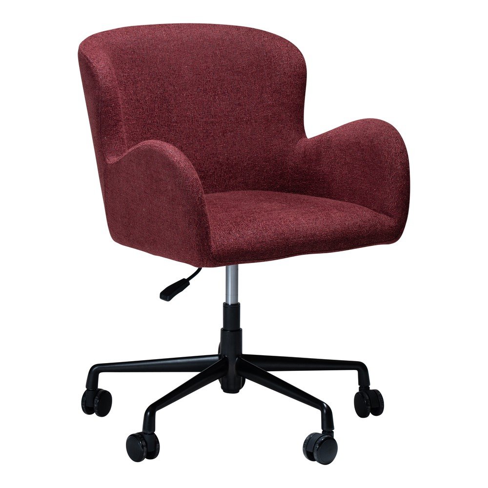 Borvörös irodai szék Glam – DAN-FORM Denmark