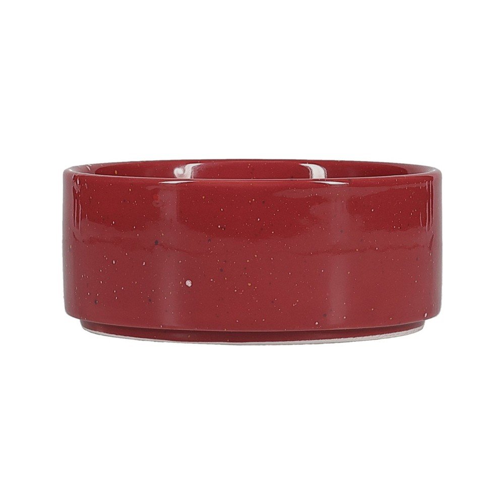 Borvörös porcelán tálka 500 ml Fika – ONA