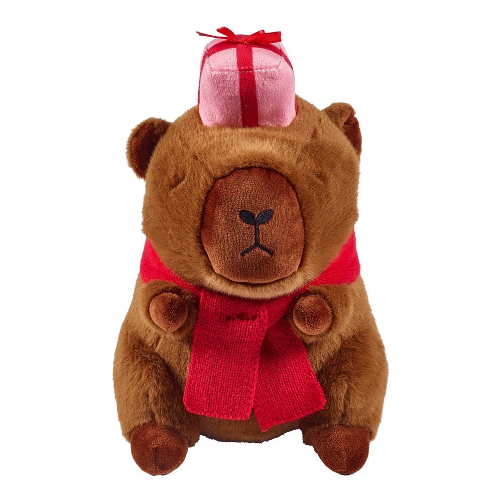 Díszpárna 20x30 cm Christmas Capybara – Catherine Lansfield