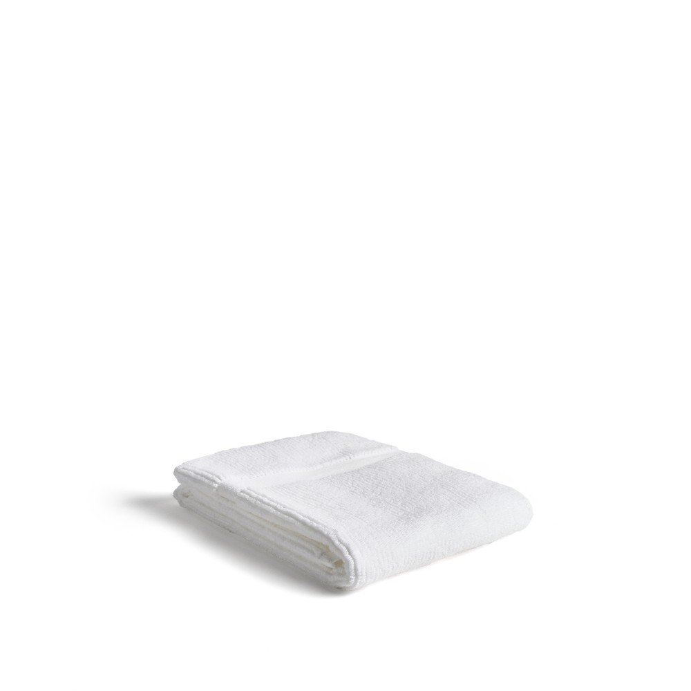 Fehér frottír pamut törölköző 50x90 cm Olvira – Kave Home