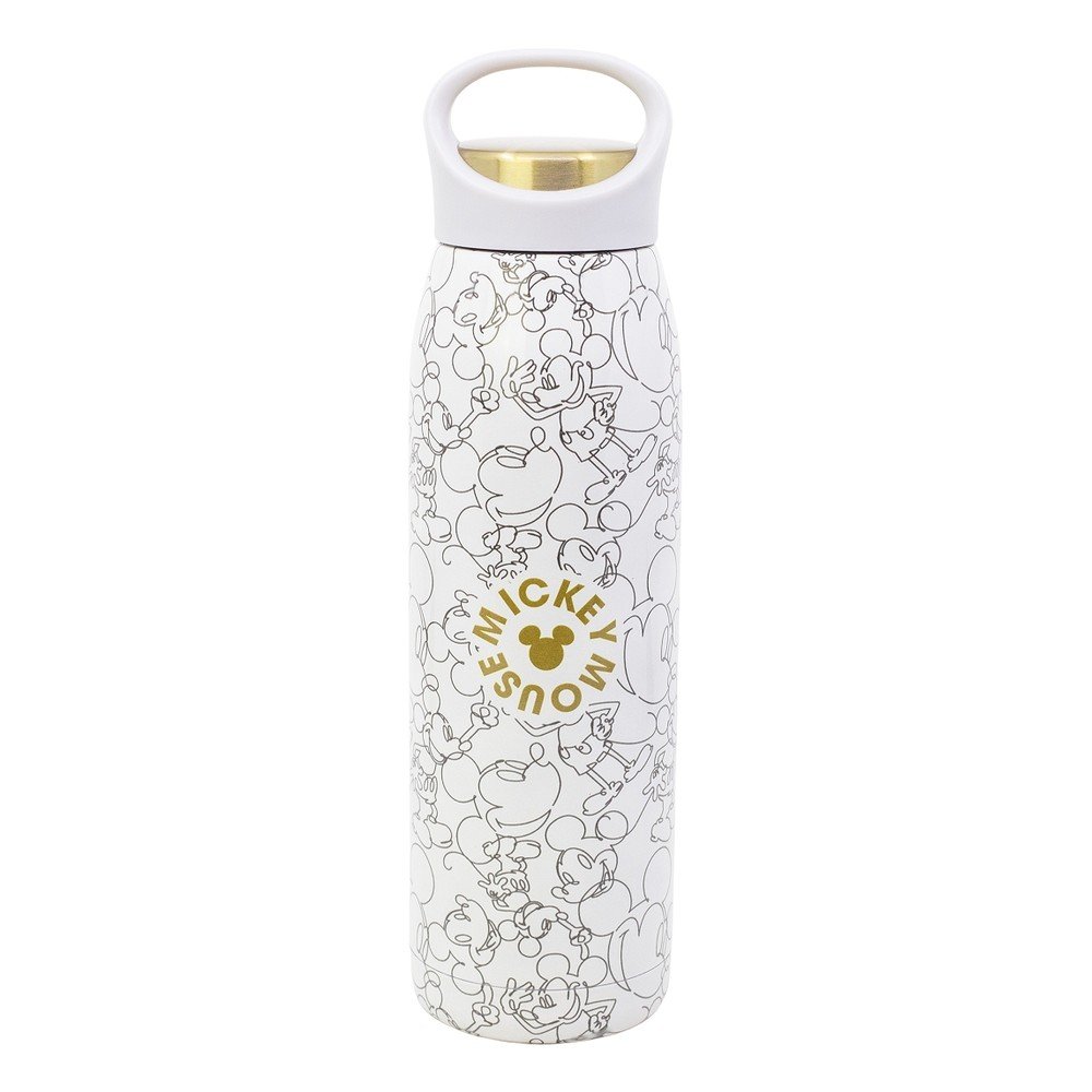 Fehér rozsdamentes acél gyerek termosz 665 ml Mickey Mouse – STOR