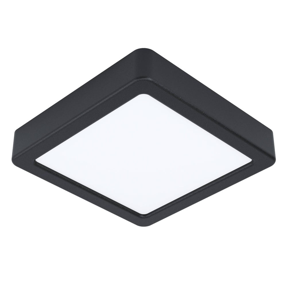 Fekete LED mennyezeti lámpa 16x16 cm FUEVA 5 – EGLO