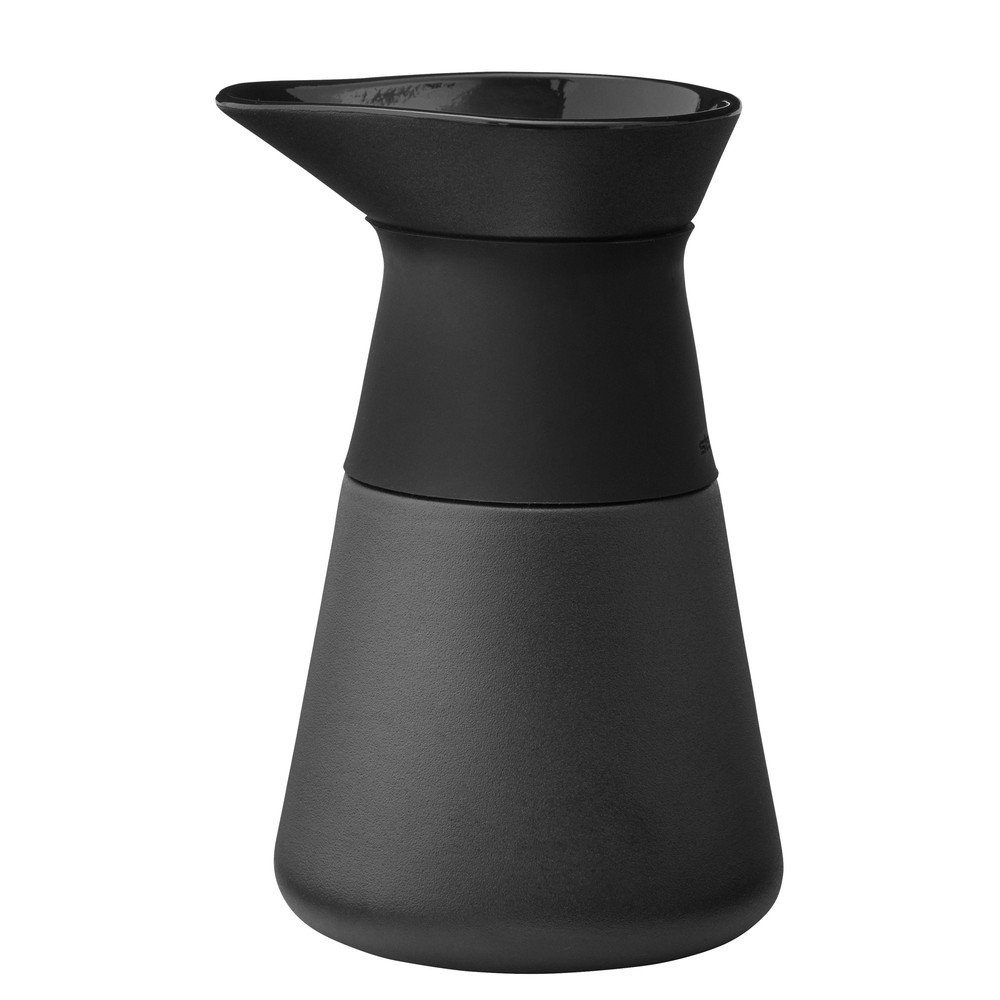 Fekete kőedény tejkiöntő 400 ml Theo – Stelton