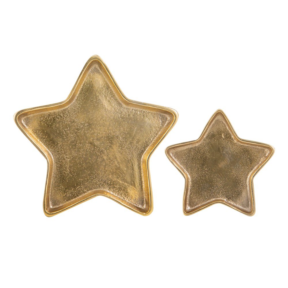 Fém dekoratív tálca 19x20 cm Noelle Star – Ladelle