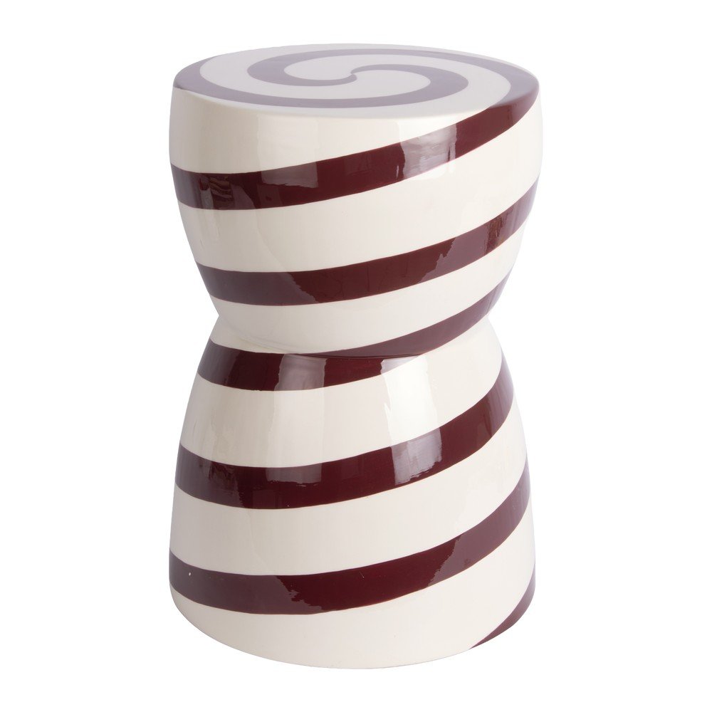 Fém kerek tárolóasztal ø 30 cm Dublin Swirl – Leitmotiv