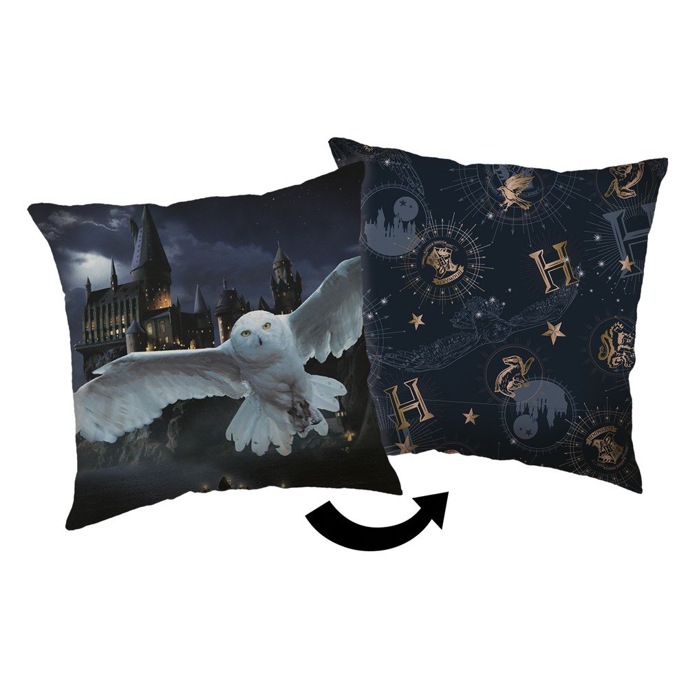 Gyerek párna ø 40 cm Harry Potter "Hogwarts 01" – Jerry Fabrics