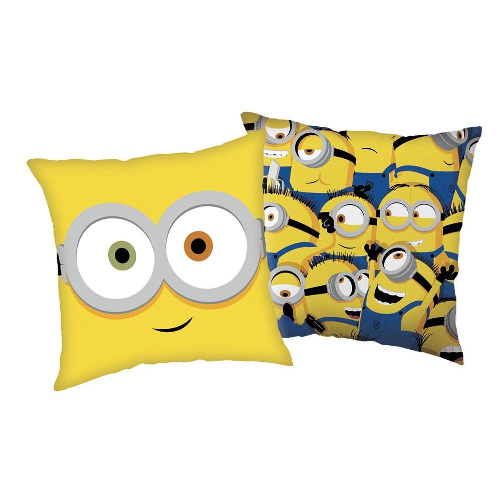 Gyerek párna ø 40 cm Mimoni "Watch me" – Jerry Fabrics