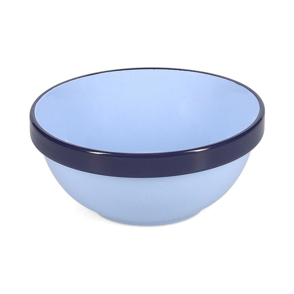 Kék kőedény tálka 710 ml Duo – ONA