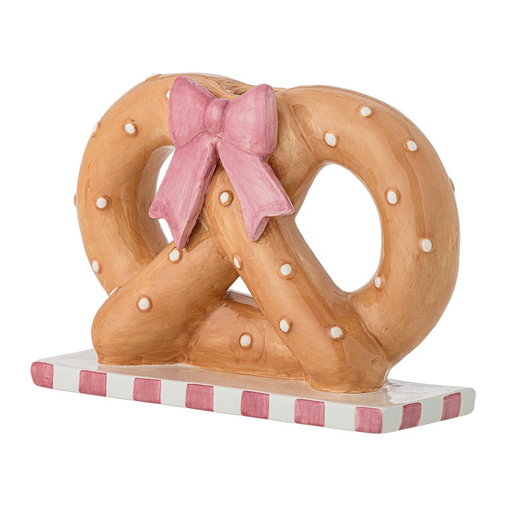Kerámia gyertyatartó Pretzie – Bloomingville