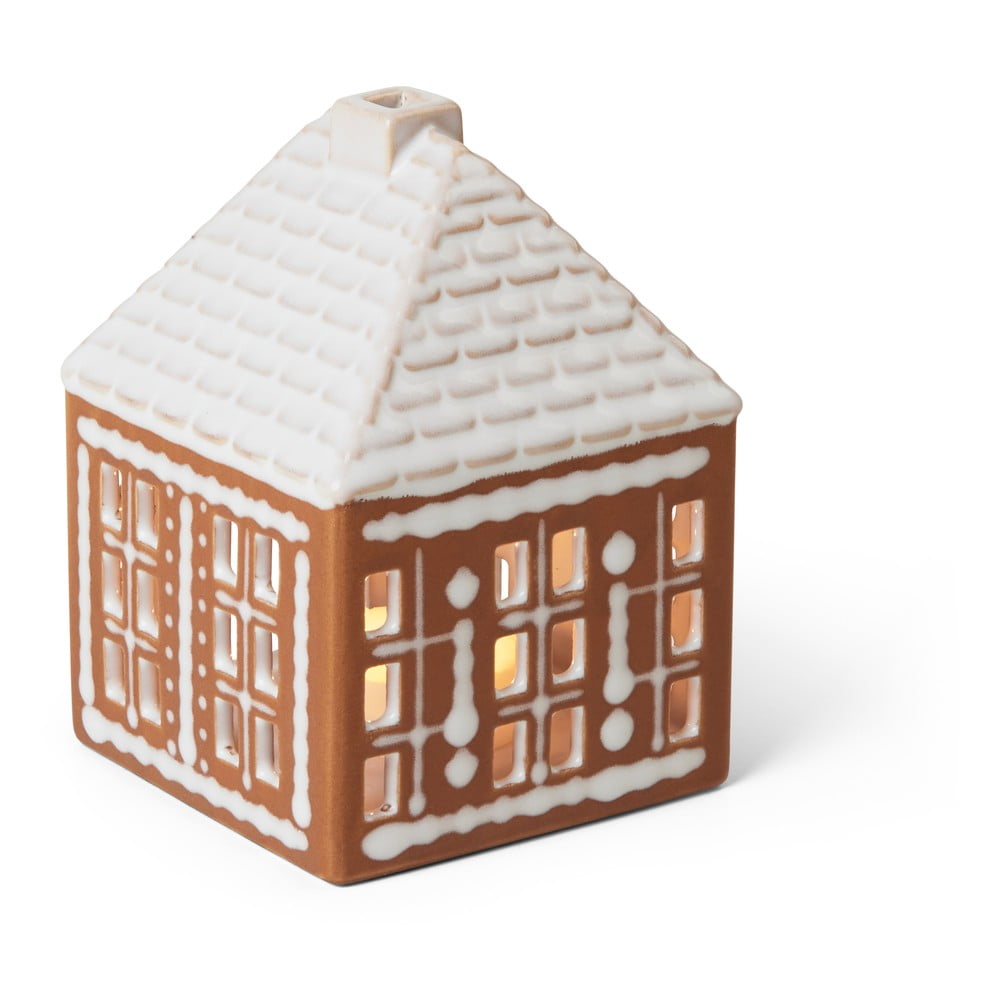 Kerámia gyertyatartó teamécseshez Gingerbread Lighthouse – Kähler Design