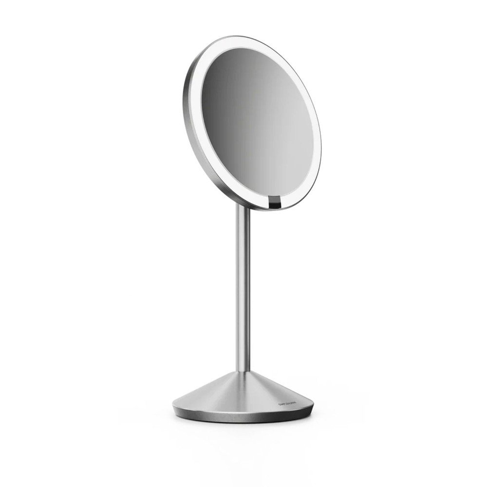 Kozmetikai tükör világítással-nagyítós (tízszeres nagyítás) ø 12 cm – simplehuman