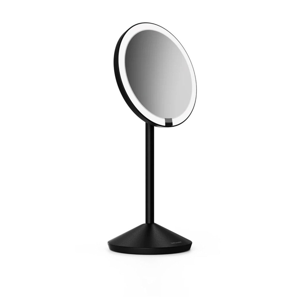 Kozmetikai tükör világítással-nagyítós (tízszeres nagyítás) ø 12 cm – simplehuman