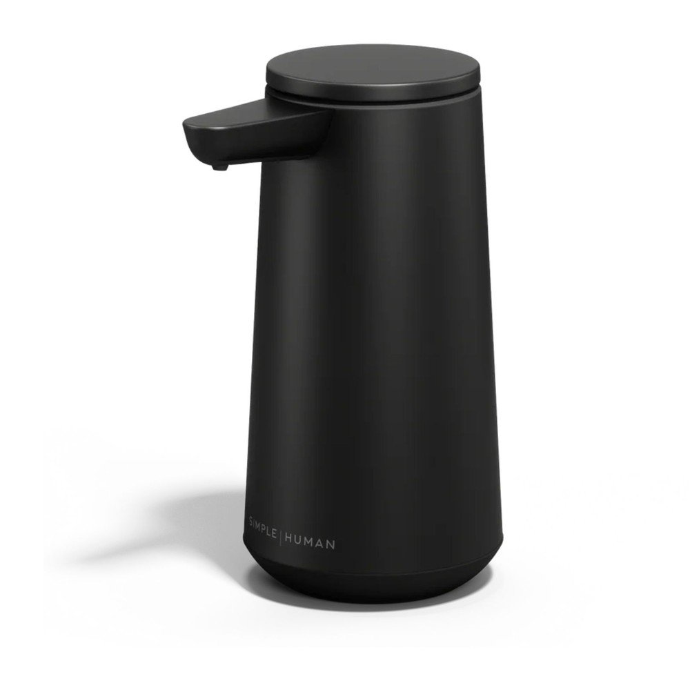 Matt fekete automata acél szappanadagoló 296 ml – simplehuman