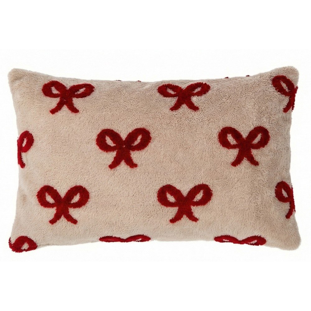 Mikroplüss díszpárna karácsonyi mintával 30x50 cm XMAS – Tiseco Home Studio