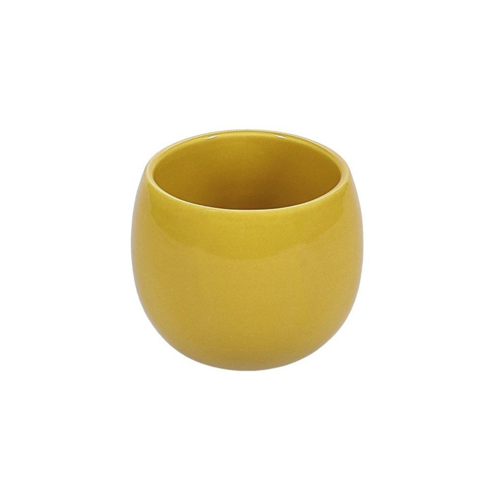 Mustársárga kőedény csésze szett 2 db-os 230 ml Billie – ONA