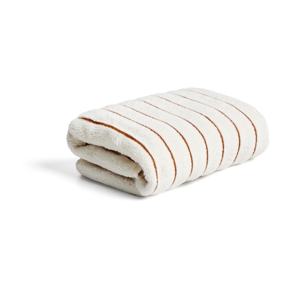 Narancssárga-bézs frottír pamut törölköző 50x90 cm Dorane – Kave Home