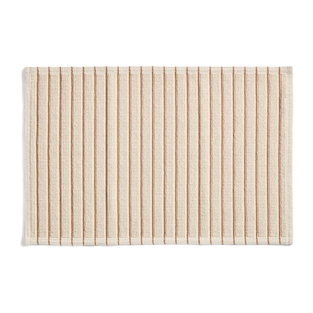 Narancssárga-bézs textil fürdőszobai kilépő 50x80 cm Merade – Kave Home