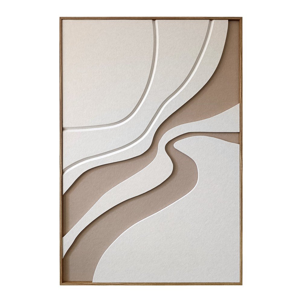 Nyomtatott keretezett-akusztikus kép 62x92 cm Static – Styler