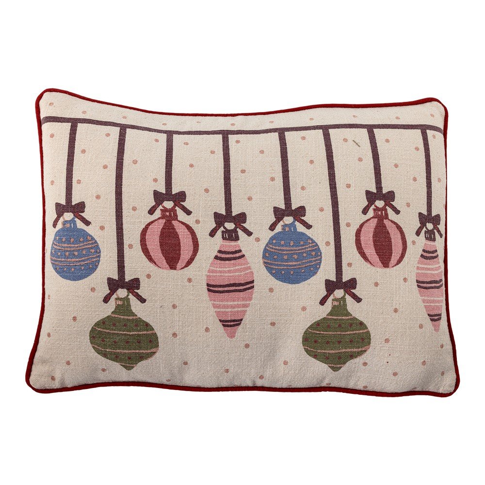 Pamut díszpárna karácsonyi mintával 35x50 cm Ornamentia – Bloomingville