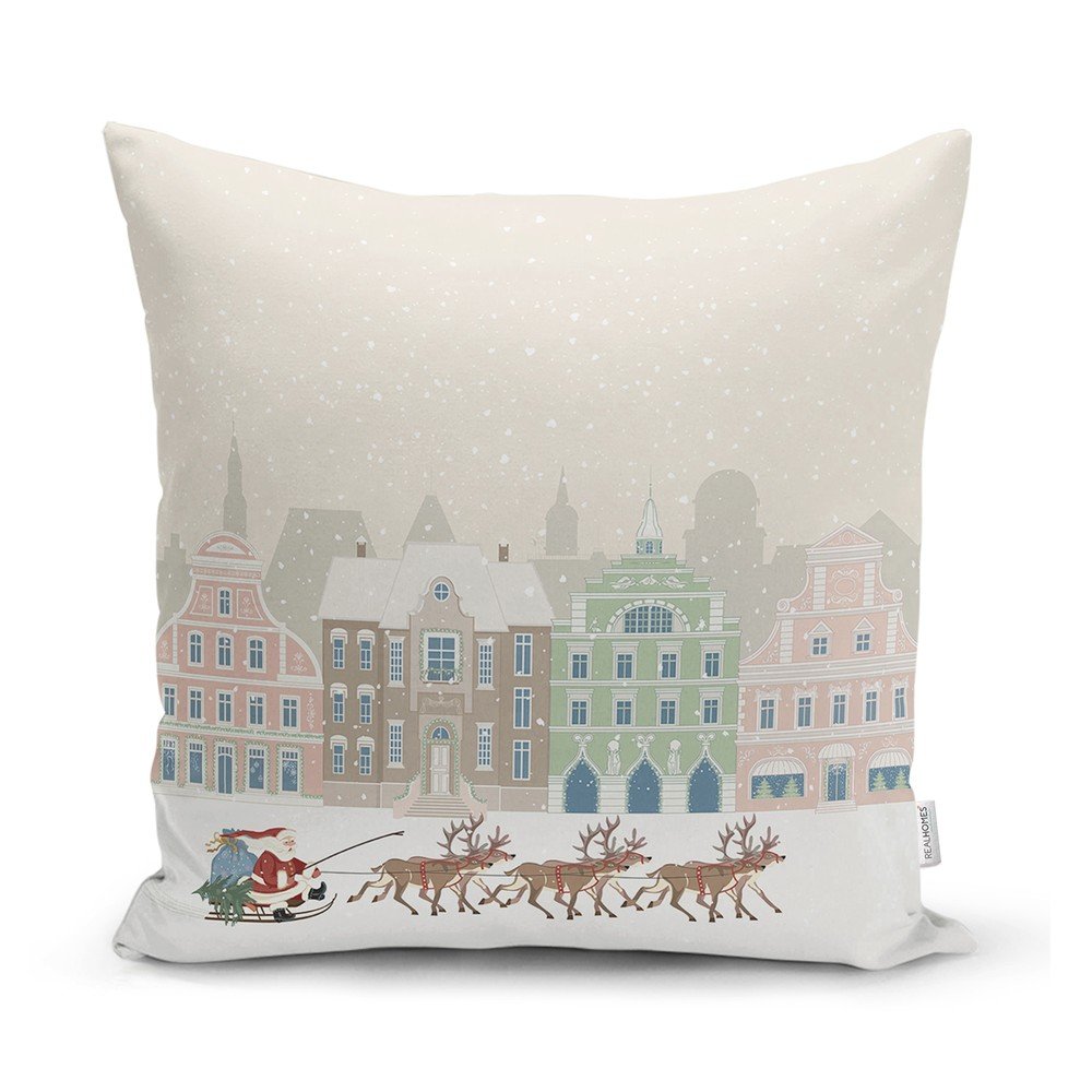 Párnahuzat karácsonyi mintával 43x43 cm Merry Christmas – Mila Home