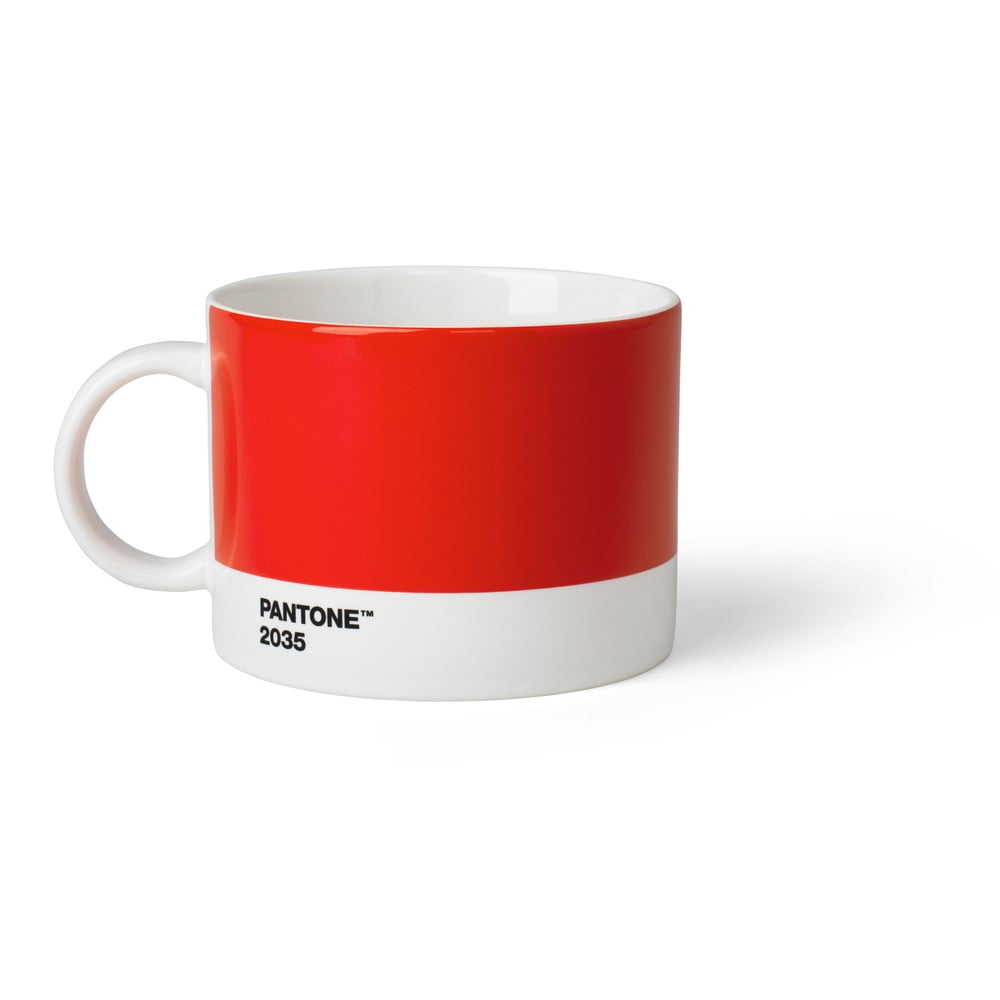 Piros porcelán bögre 475 ml Red 2035 – Pantone
