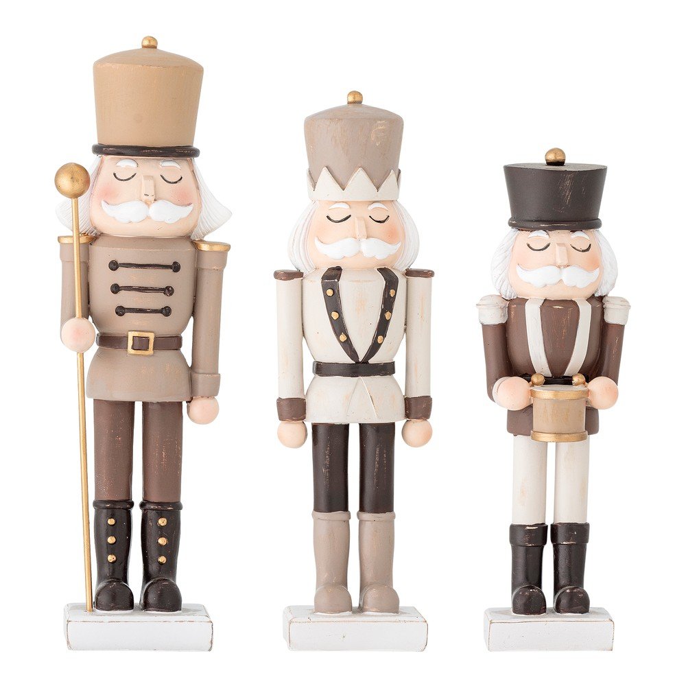 Poligyanta karácsonyi figura készlet 3 db-os (magasság 27 cm) Darryl – Bloomingville
