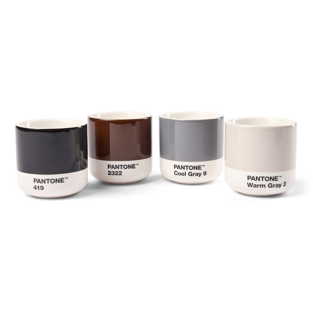 Porcelán eszpresszó csésze szett 4 db-os 100 ml Macchiato – Pantone
