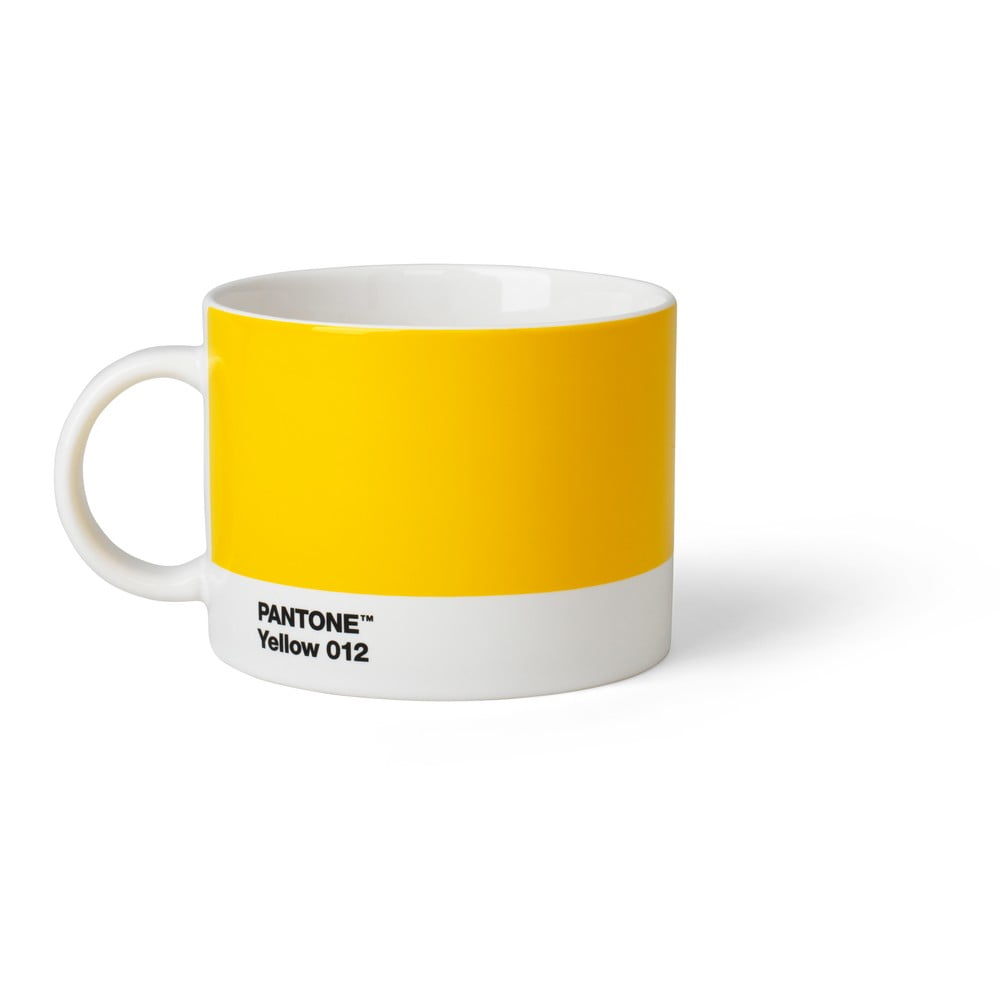 Sárga porcelán bögre 475 ml Yellow 012 – Pantone