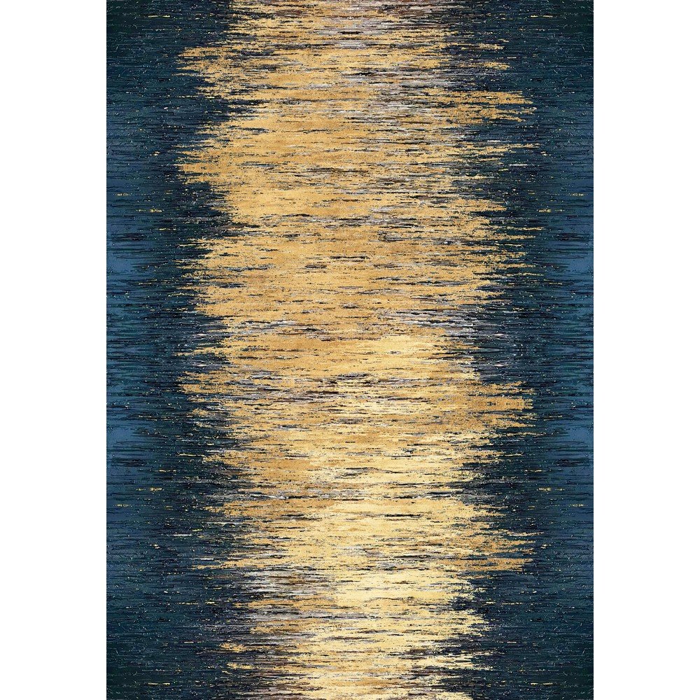 Sárga-sötétkék mosható szőnyeg 120x180 cm Goldie – Vitaus