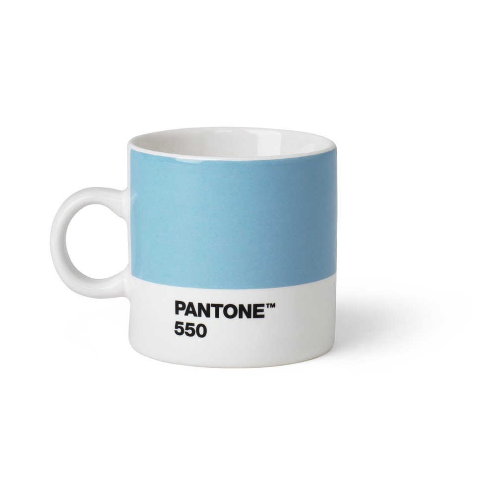 Világoskék porcelán eszpresszó csésze 120 ml Light Blue 550 – Pantone